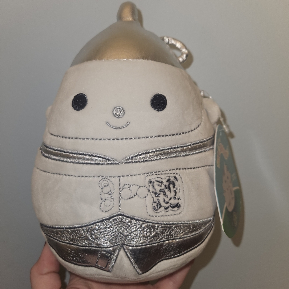 NWT Wicked Tin Man From The Wizard Of Oz Silver Squishmallow 6.5"